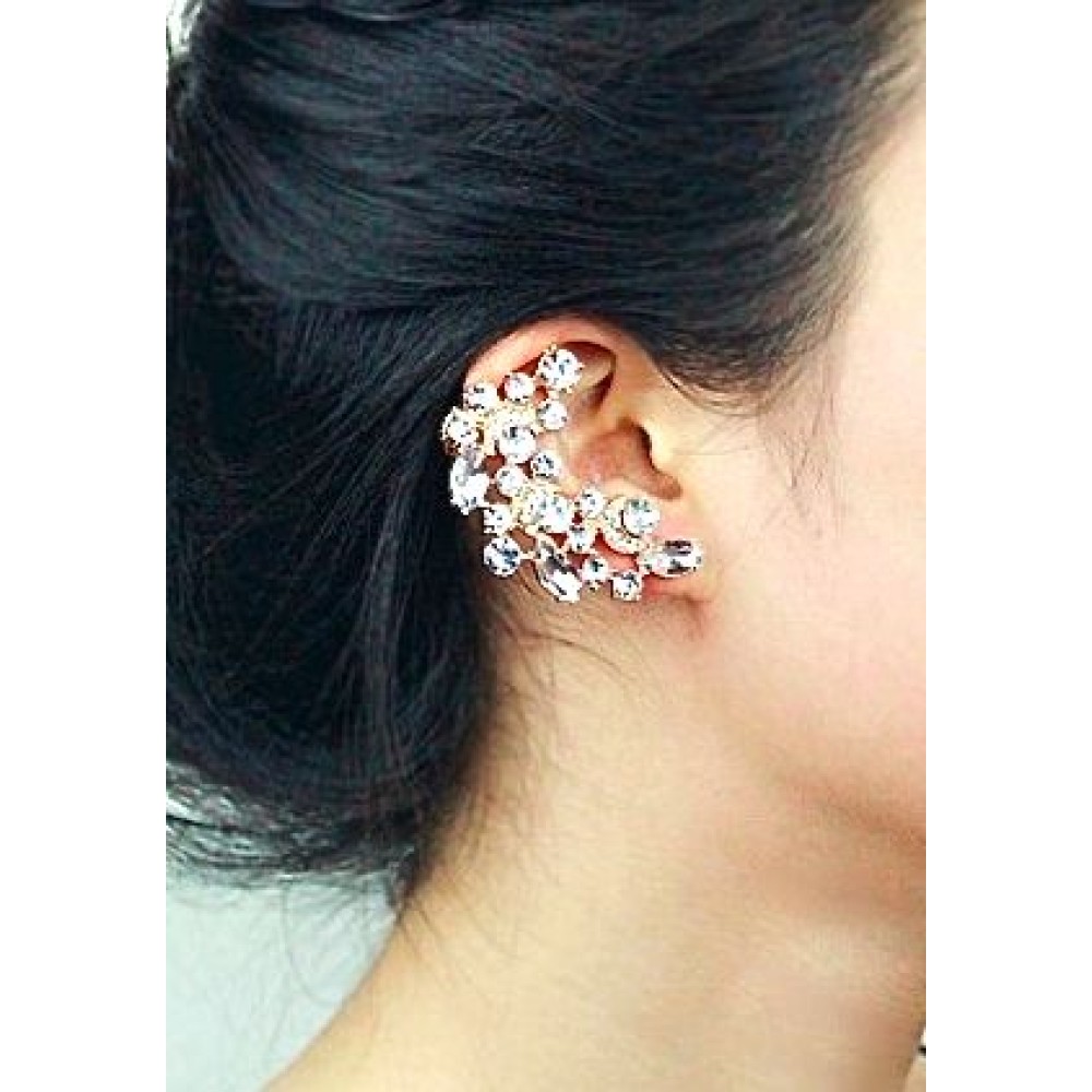 Rhinestone on sale ear climber